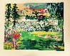 Amphitheater At Riviera Golf Course 1992 - Los Angeles, California Limited Edition Print by LeRoy Neiman - 1