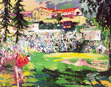 Amphitheater At Riviera Golf Course 1992 - Los Angeles, California Limited Edition Print - LeRoy Neiman