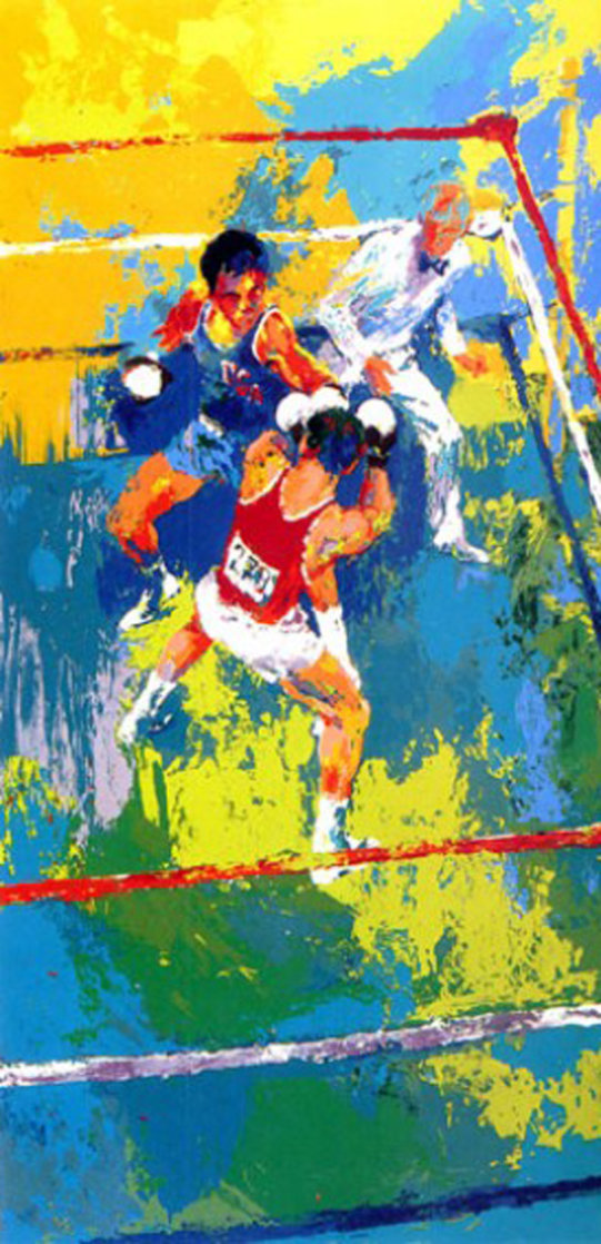 Olympic Boxers 1980 Limited Edition Print by LeRoy Neiman