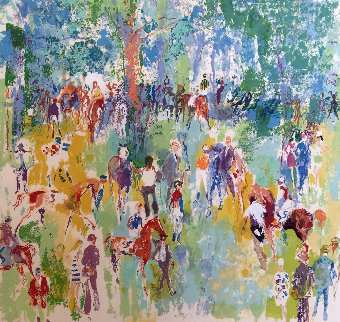 Paddock AP 1974 Limited Edition Print - LeRoy Neiman Paddock AP 1974 Limited Edition Print - LeRoy Neiman
