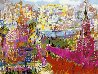Red Square Panorama 1987 - Moscow, Russia Limited Edition Print by LeRoy Neiman - 0