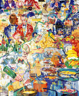 International Cuisine 1998 Limited Edition Print - LeRoy Neiman International Cuisine 1998 Limited Edition Print - LeRoy Neiman