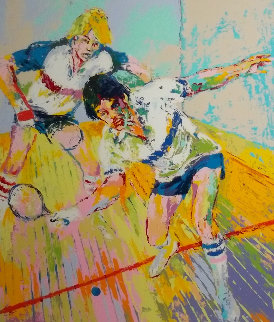 Racquetball Limited Edition Print - LeRoy Neiman Racquetball Limited Edition Print - LeRoy Neiman