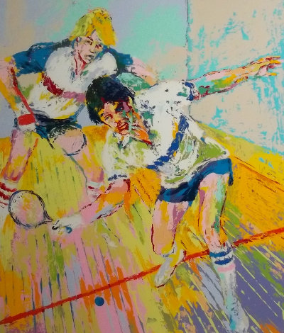 Racquetball Limited Edition Print - LeRoy Neiman