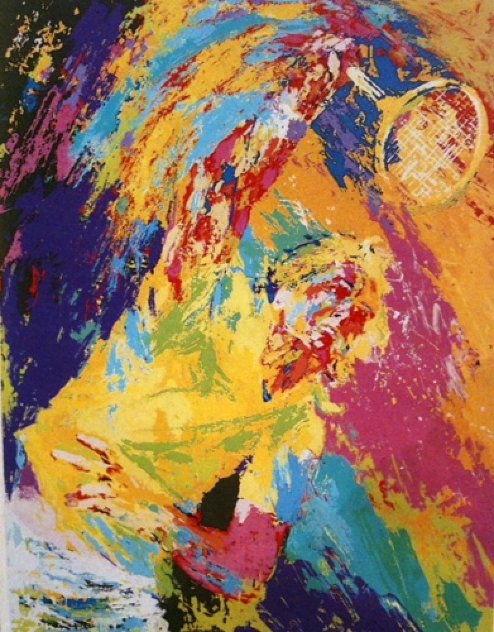 Power Serve 1981 Limited Edition Print by LeRoy Neiman