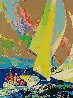 Normandy Sailing 1980 Limited Edition Print by LeRoy Neiman - 0