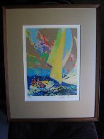 Normandy Sailing 1980 Limited Edition Print by LeRoy Neiman - 1 Normandy Sailing 1980 Limited Edition Print by LeRoy Neiman - 1