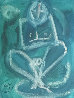 Man  2010 12x9 Original Painting by Neith Nevelson - 0