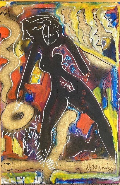 A New Eve - Painting -  1996 28x19 Original Painting by Neith Nevelson