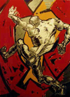 Man Through The Wall Suite 1990 Suite of 5 Limited Edition Print - Ernst Neizvestny Man Through The Wall Suite 1990 Suite of 5 Limited Edition Print - Ernst Neizvestny