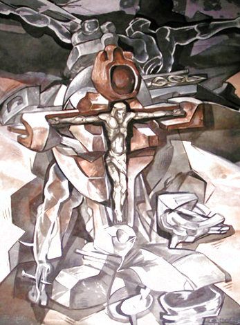 Heart of Christ 1995 Limited Edition Print - Ernst Neizvestny
