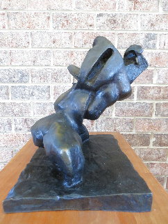 Half Robot Bronze Sculpture 1988 15 in Sculpture - Ernst Neizvestny