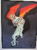 Death 1989 49x37 Original Painting by Ernst Neizvestny - 2 Death 1989 49x37 Original Painting by Ernst Neizvestny - 2