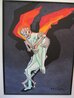 Death 1989 49x37 - Huge Original Painting by Ernst Neizvestny - 2