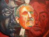 Triple Self Portrait PP Limited Edition Print by Ernst Neizvestny - 0 Triple Self Portrait PP Limited Edition Print by Ernst Neizvestny - 0