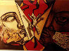 Through the Wall, Suite of 5 1990 Limited Edition Print by Ernst Neizvestny - 1 Through the Wall, Suite of 5 1990 Limited Edition Print by Ernst Neizvestny - 1