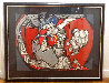 Through the Wall 1990 - Suite of 5 Limited Edition Print by Ernst Neizvestny - 8