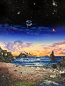 Every Night Has Its Dawn 1989 63x51 Huge Original Painting by Robert Lyn Nelson - 0