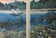 Maui Diptych 1987 Limited Edition Print by Robert Lyn Nelson - 1 Maui Diptych 1987 Limited Edition Print by Robert Lyn Nelson - 1