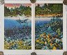 Ancient Garden Dyptych AP 1987 Limited Edition Print by Robert Lyn Nelson - 1