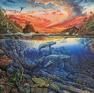 Hana's Secret Magic 1990 Limited Edition Print - Robert Lyn Nelson Hana's Secret Magic 1990 Limited Edition Print - Robert Lyn Nelson