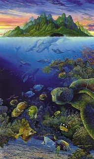 An Underwater Congress 1992 Limited Edition Print - Robert Lyn Nelson An Underwater Congress 1992 Limited Edition Print - Robert Lyn Nelson