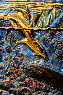 Legend of the Dolphin Bronze Bas Relief Sculpture Sculpture - Robert Lyn Nelson Legend of the Dolphin Bronze Bas Relief Sculpture Sculpture - Robert Lyn Nelson