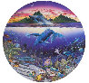 New Moon Over Windward Oahu 1999  Embellished PP Remarque Limited Edition Print by Robert Lyn Nelson - 0