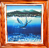 Two Worlds 1980 - Lahaina, Hawaii Limited Edition Print by Robert Lyn Nelson - 1