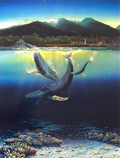 Two Worlds 1980 Limited Edition Print - Robert Lyn Nelson Two Worlds 1980 Limited Edition Print - Robert Lyn Nelson
