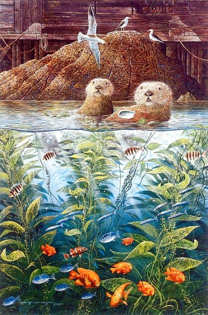 Natures Union at Monterey 1987 - Huge - California Limited Edition Print by Robert Lyn Nelson