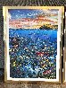 Molokini Fantasy Triptych 1993 - Huge Mural Size - Maui, Hawaii Limited Edition Print by Robert Lyn Nelson - 5