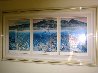 Lahaina Rhythm Land and Sea Triptych with Remarque 1987 - Huge Mural Size Limited Edition Print by Robert Lyn Nelson - 1