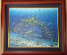 Pristine Poli Cove 2005 37x33 - Hawaii Original Painting by Robert Lyn Nelson - 1