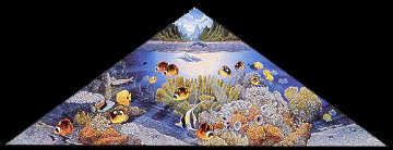 Triangle of Life 1988 Limited Edition Print - Robert Lyn Nelson Triangle of Life 1988 Limited Edition Print - Robert Lyn Nelson