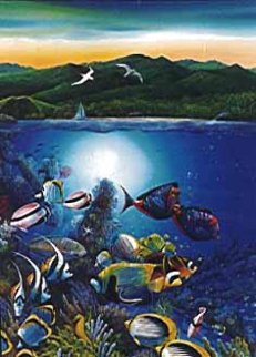 Colors of Hamoa PP 1995 Limited Edition Print - Robert Lyn Nelson