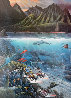 Chant to Nature Triptych AP 1987 Huge Limited Edition Print by Robert Lyn Nelson - 0