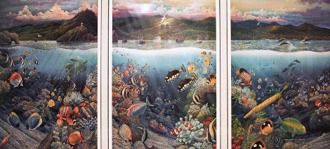 Undersea Symphony of Hana 1996 Limited Edition Print - Robert Lyn Nelson
