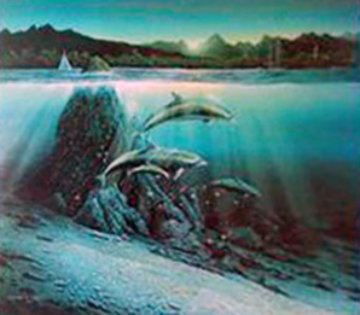 Kona Dawn Ap 1975 with Remarque Limited Edition Print - Robert Lyn Nelson Kona Dawn Ap 1975 with Remarque Limited Edition Print - Robert Lyn Nelson
