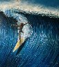 North Shore Surfer 1977 28x34 Oahu, Hawaii Original Painting by Robert Lyn Nelson - 0