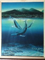 Two Worlds 1980 Limited Edition Print by Robert Lyn Nelson - 1 Two Worlds 1980 Limited Edition Print by Robert Lyn Nelson - 1