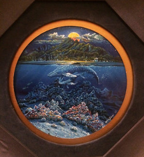 Maui Sea Song 1996 17x17 Original Painting - Robert Lyn Nelson Maui Sea Song 1996 17x17 Original Painting - Robert Lyn Nelson