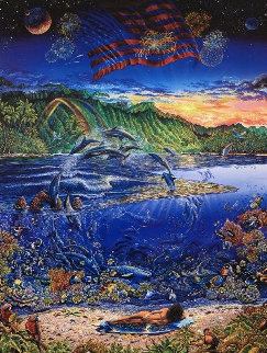 Ring of Life 1992 Limited Edition Print - Robert Lyn Nelson