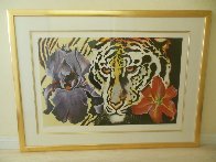 Tiger Lily 1981 Limited Edition Print by Lowell Blair Nesbitt - 2 Tiger Lily 1981 Limited Edition Print by Lowell Blair Nesbitt - 2