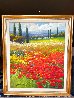 Blooming Field 49x42 - Huge Original Painting by Gerhard Nesvadba - 2