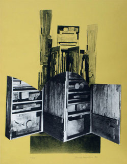 Lullaby for Jumbo 1966 Limited Edition Print - Louise Nevelson Lullaby for Jumbo 1966 Limited Edition Print - Louise Nevelson
