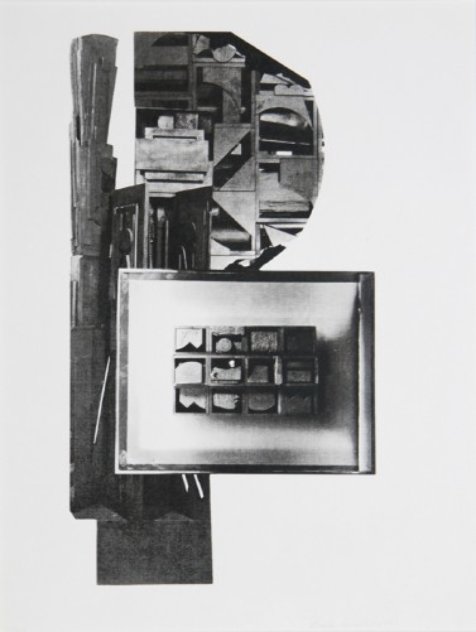 Facades 1 Limited Edition Print by Louise Nevelson