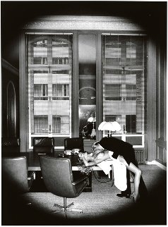 Office Love, Silver Gelatin, 24x20, c 1976 Photography - Helmut Newton