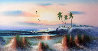 Seascape, Florida Highwaymen 27x51 Huge  Original Painting by Harold Newton - 0