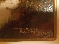 Untitled Painting 21x18 Original Painting by Leonardo Nierman - 3 Untitled Painting 21x18 Original Painting by Leonardo Nierman - 3